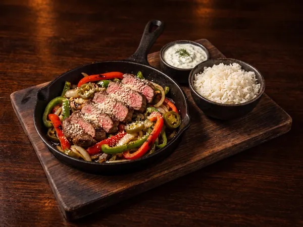 Fajitas med oxfilé